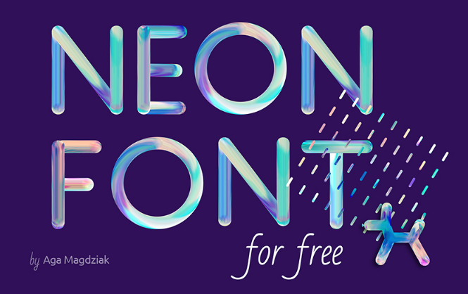 FREE NEON FONT